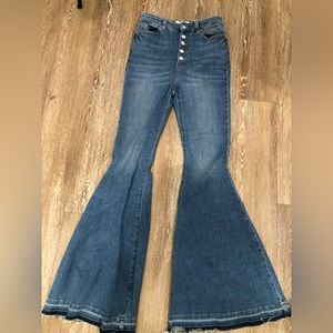 High waisted 70’s Flared Jeans